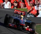 Льюис Хэмилтон - McLaren - Мельбурн, Гранд приз Австралии (2012 год) (3-я позиция)